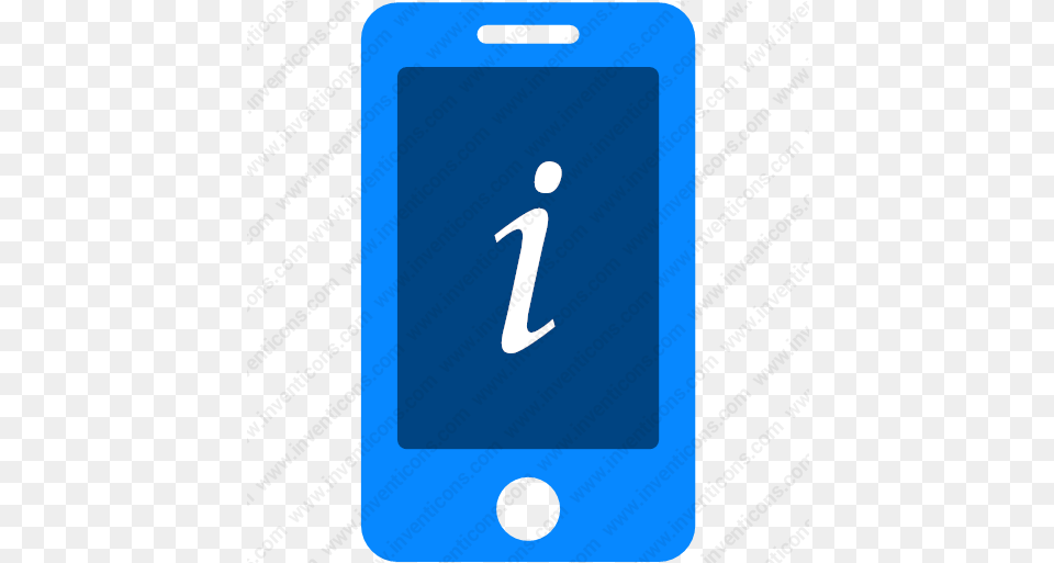 Mobile Info Vector Icon Inventicons Smart Device, Electronics, Mobile Phone, Phone, Text Png Image