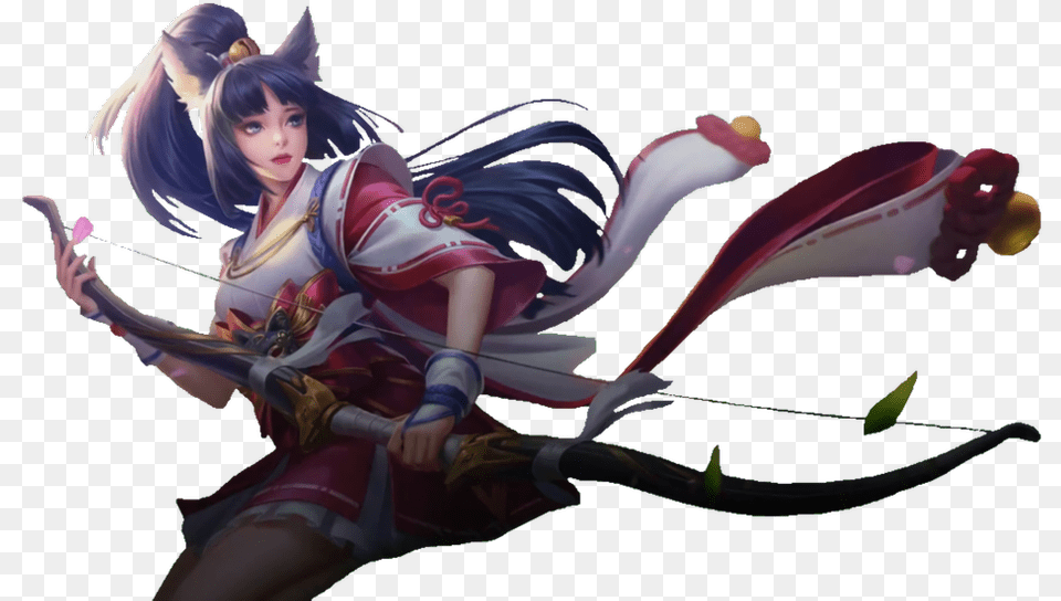 Mobile Legends Miya Suzuhime, Archer, Archery, Bow, Weapon Free Transparent Png