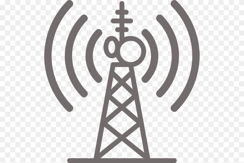 Mobile Network Operator Icon, Gray Free Png Download