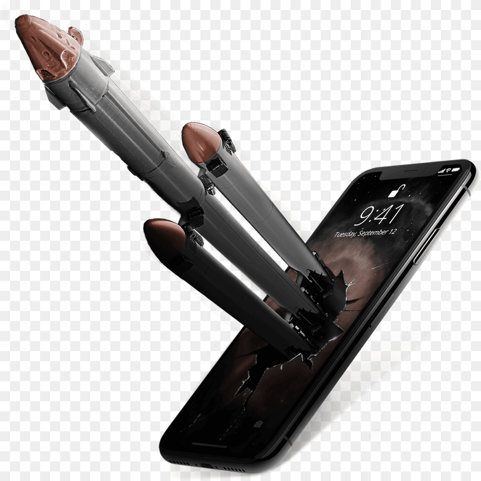 Mobile Phone, Weapon, Aircraft, Airplane, Transportation Free Png