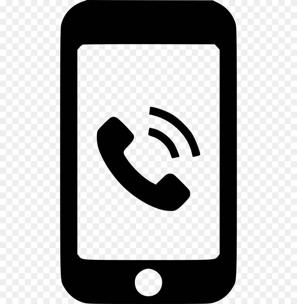 Mobile Phone Call Communication Smartphone Dial Ring Icon, Sign, Symbol, Smoke Pipe Free Transparent Png