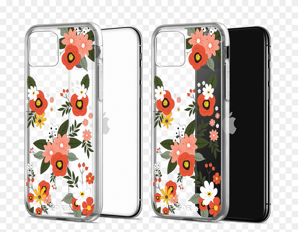 Mobile Phone Case, Electronics, Mobile Phone, Flower, Plant Png Image