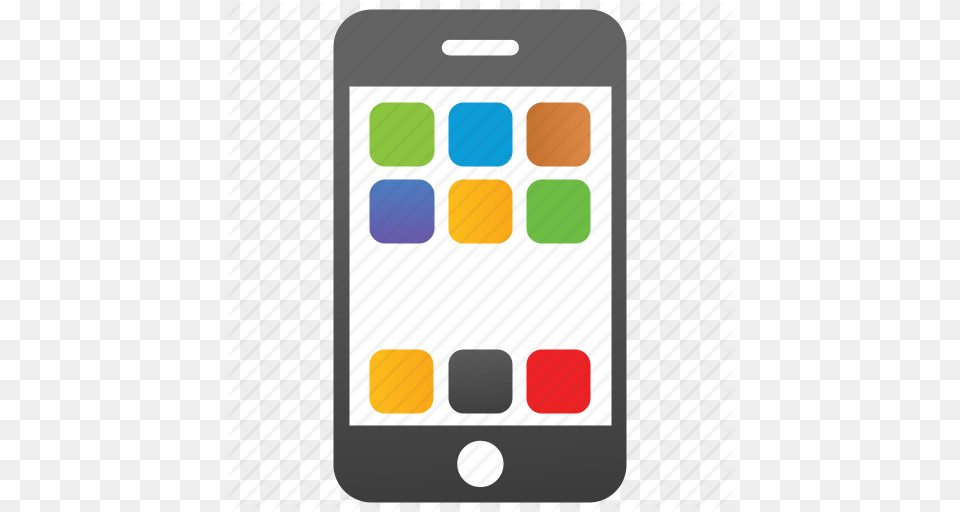Mobile Phone Cell Icon, Electronics, Mobile Phone, Paint Container, Palette Free Png Download