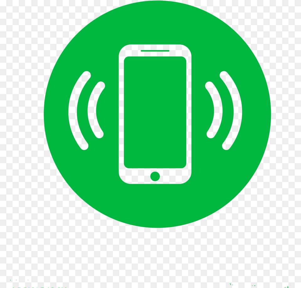 Mobile Phone Icon Circle Download Mobile Phone Circle Icon, Green, Electronics, Mobile Phone Free Transparent Png