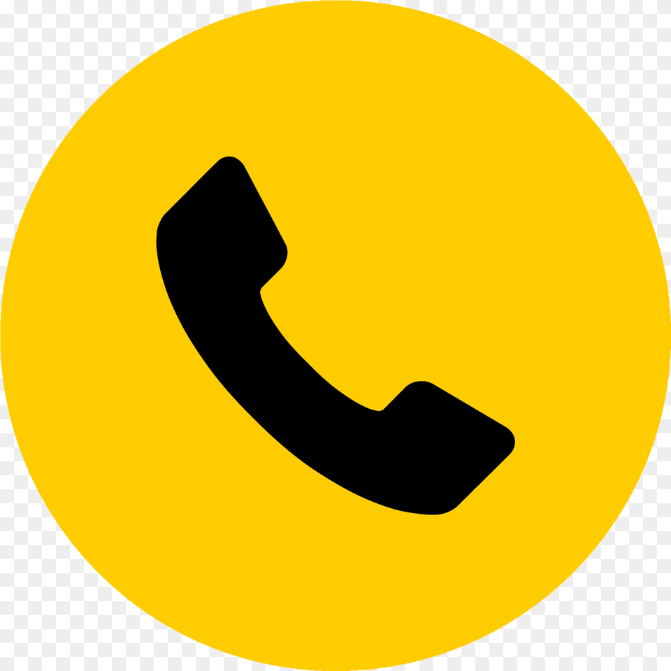 Mobile Phone Icon Yellow Download Phone Icon Yellow, Sign, Symbol, Disk Free Transparent Png