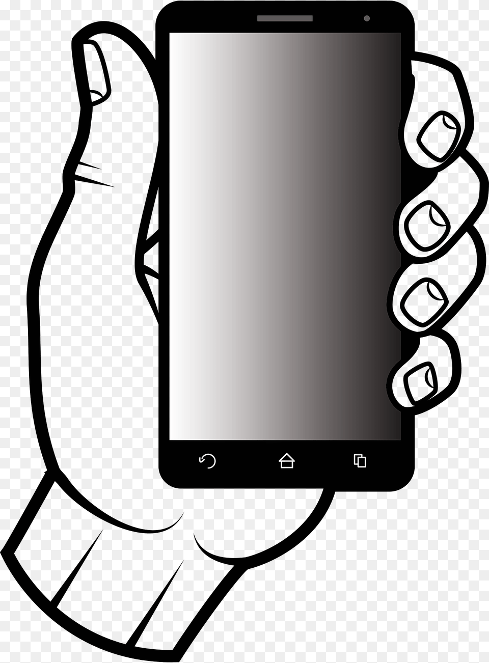 Mobile Phone In Hand Clipart, Electronics, Mobile Phone, Computer, Body Part Free Png