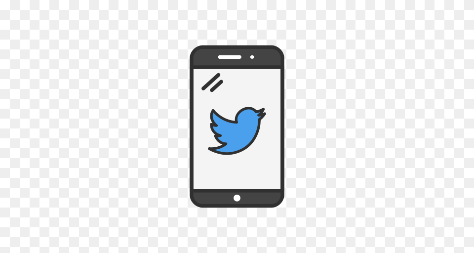 Mobile Phone Twitter Twitter Logo Icon, Electronics, Mobile Phone, Animal, Bird Png