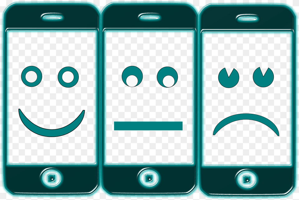 Mobile Phones With Smileys Clipart, Electronics, Mobile Phone, Phone, Iphone Free Png
