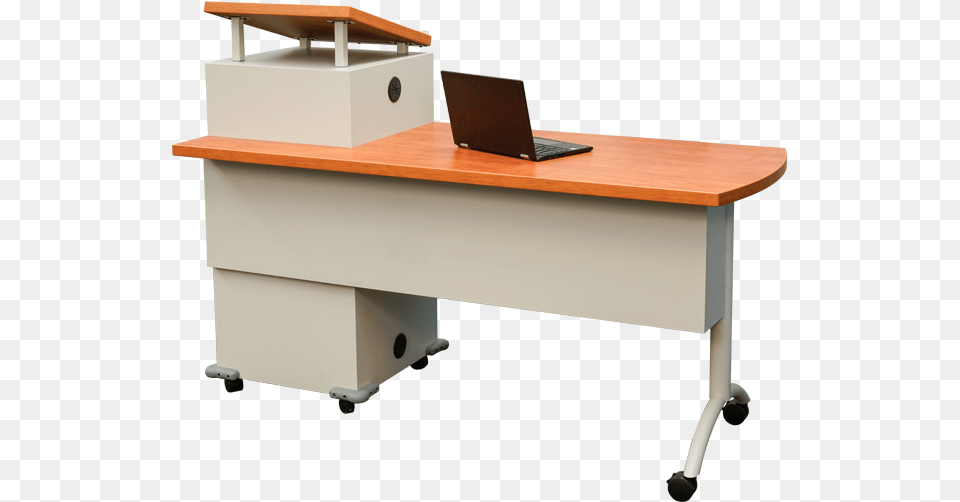 Mobile Podium Desk Computer Desk, Electronics, Furniture, Table, Laptop Free Transparent Png