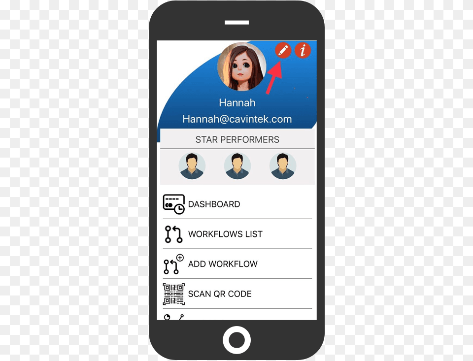 Mobile Profile Customer Profile Mobile Application, Text, Person, Baby, Face Png