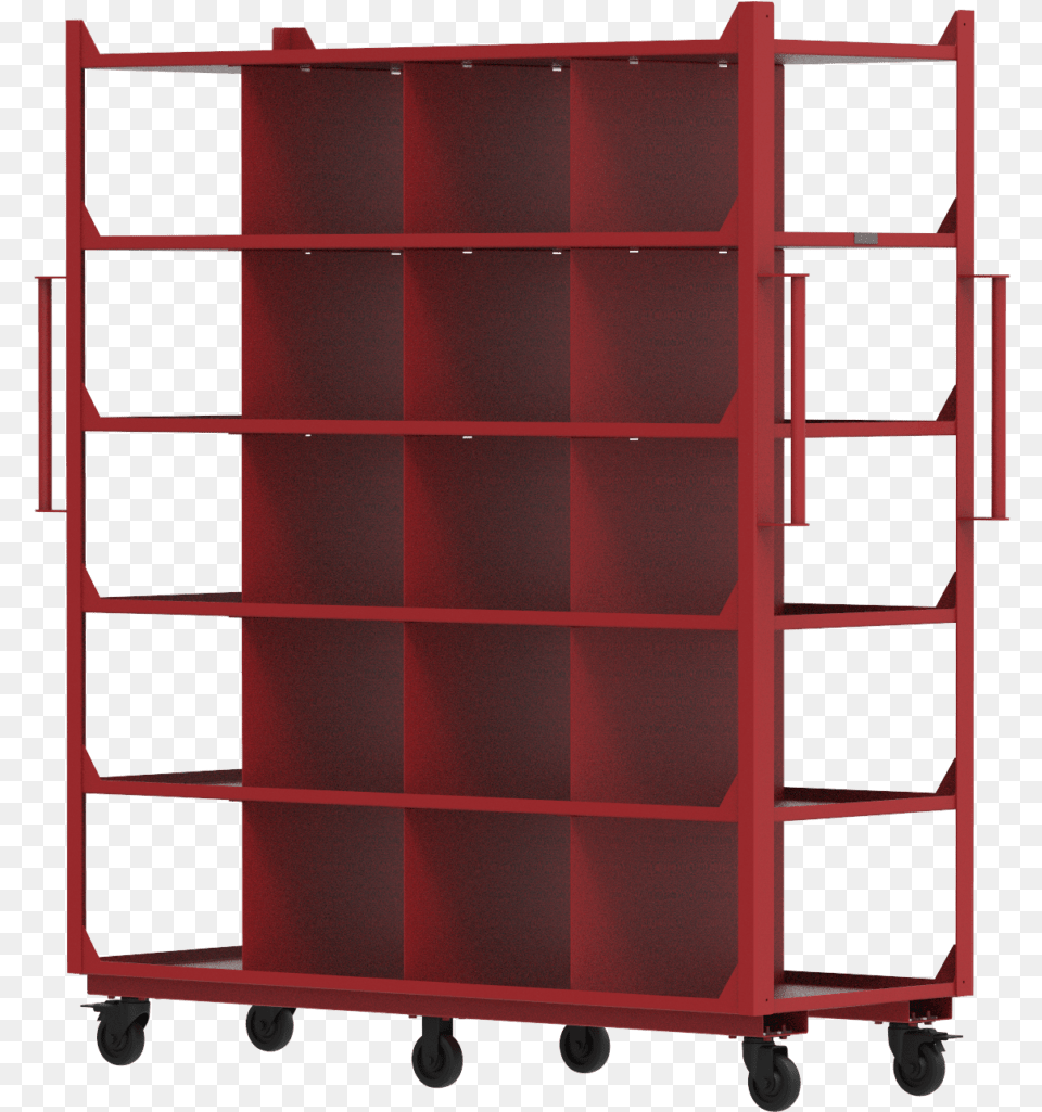 Mobile Put Wall Shelf, Furniture, Machine, Wheel Free Png Download