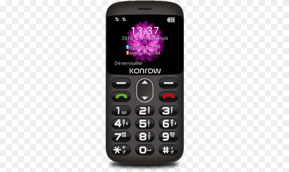 Mobile Senior Black Konrow Senior, Electronics, Mobile Phone, Phone, Texting Png