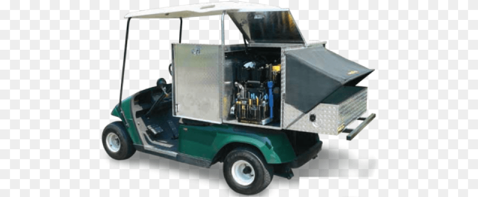 Mobile Shop Golf Cart Utility Bed Facility Maintenance Golf Cart, Moving Van, Transportation, Van, Vehicle Free Png
