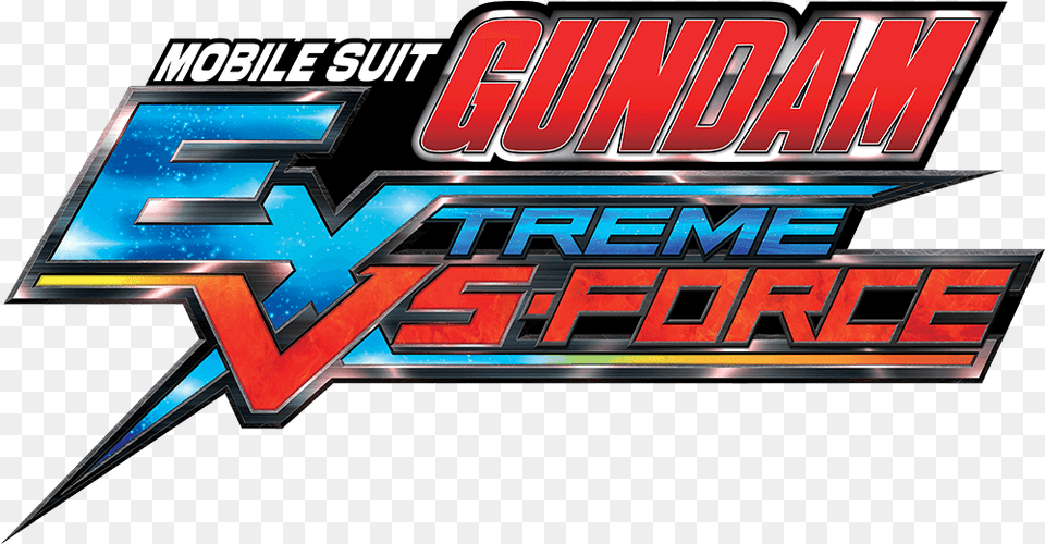 Mobile Suit Gundam Mobile Suit Gundam Extreme Vs Force Logo, Emblem, Symbol, Scoreboard Free Png