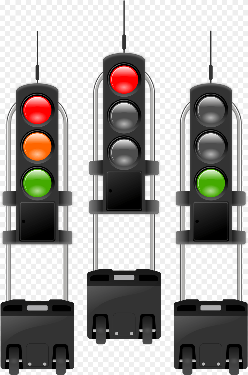 Mobile Traffic Lights Threesome Clip Arts Traffic Light Mobile, Traffic Light, Electronics, Speaker Free Png Download