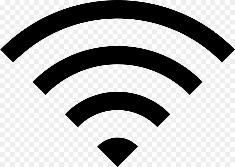 Mobile Wifi Icon, Gray Free Png