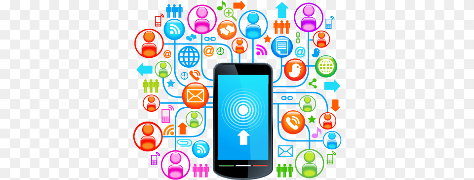 Mobiles Are The Future Electronic Communication Clipart, Electronics, Mobile Phone, Phone Png
