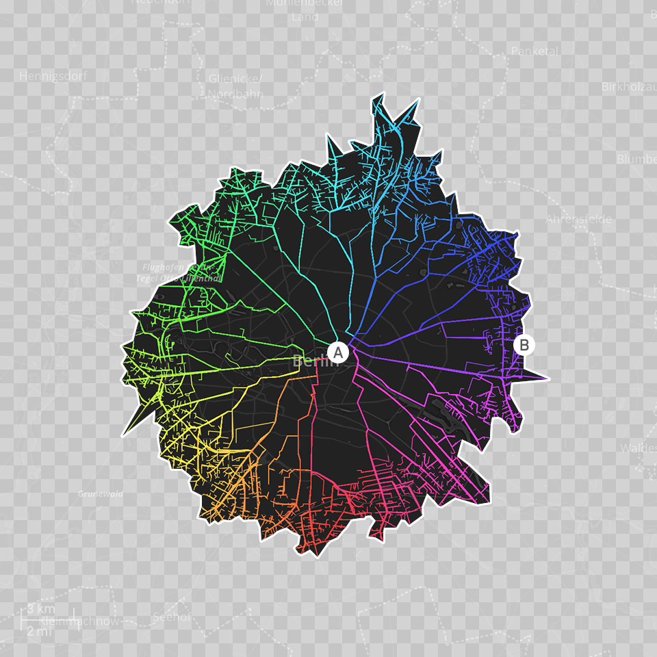 Mobility Fingerprint Of Berlin Fingerprint, Chart, Plot, Accessories, Map Png Image