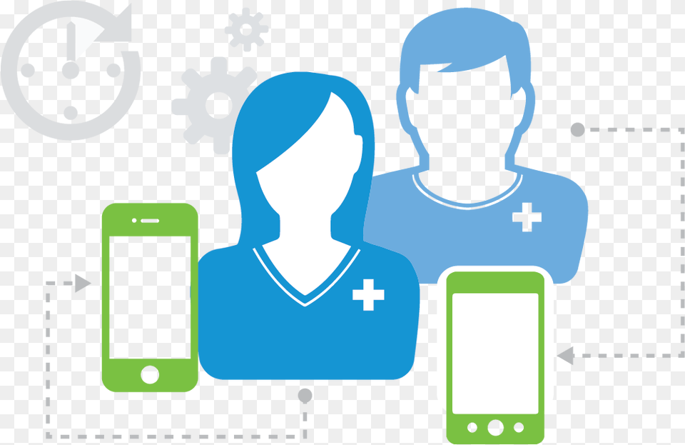 Mobility In Nursing Mobile Phone, Adult, Male, Man, Person Png Image