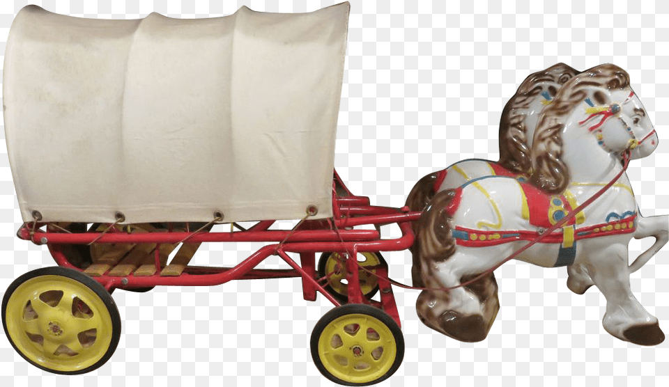 Mobo Pony Pioneer Covered Wagon Circa Covered Wagon, Transportation, Vehicle, Machine, Wheel Png Image