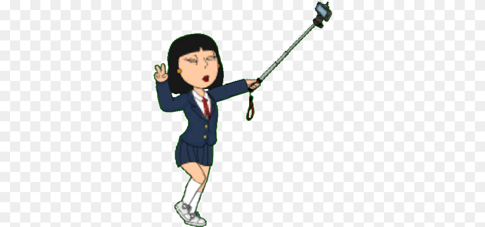 Mobster Character Profile Girl Taking Selfie Clipart, Boy, Child, Male, Person Free Transparent Png