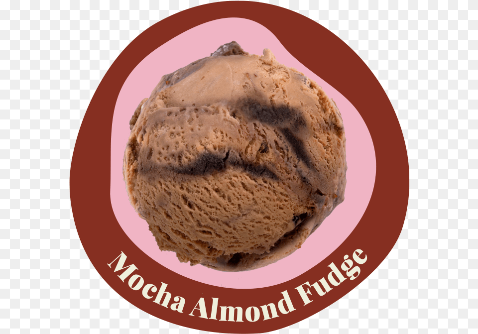 Mocha Almond Fudge U2014 New Zealand Natural, Cream, Dessert, Food, Ice Cream Free Png