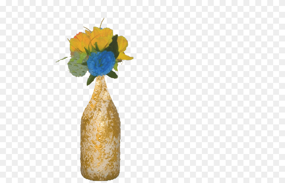 Mocha Antique Crackle Glass Vase Bouquet, Pottery, Plant, Jar, Flower Bouquet Free Png