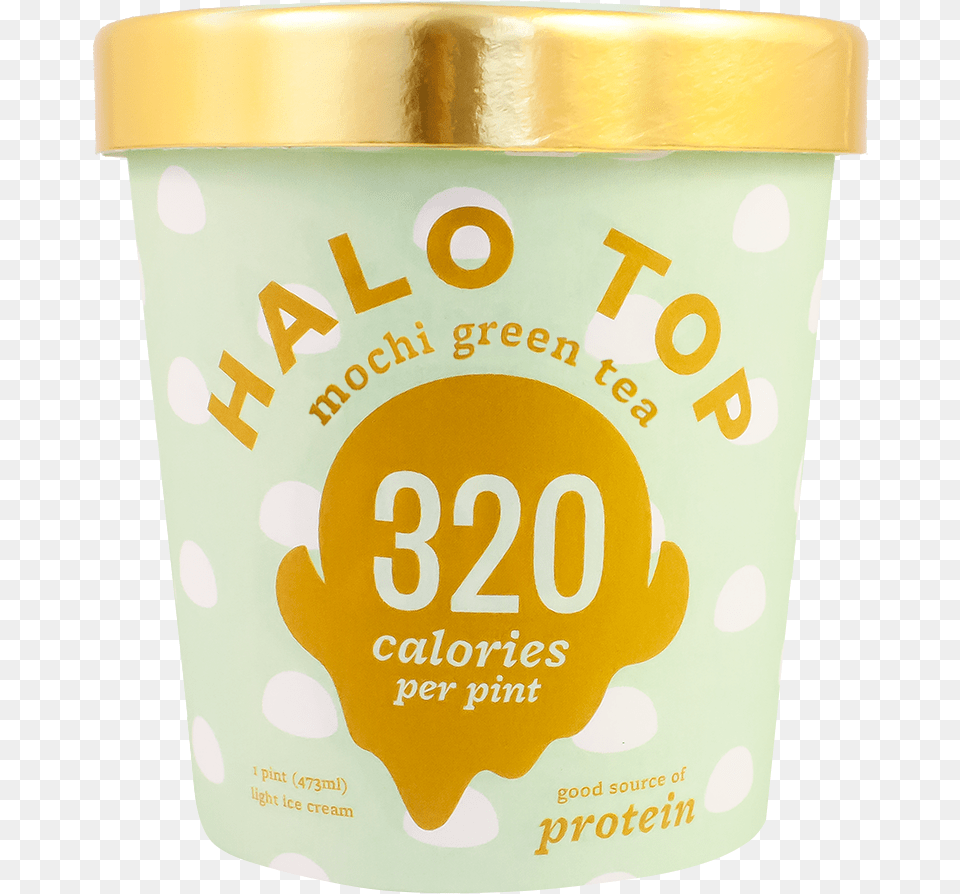 Mochi Green Tea Halo Top Mochi Green Tea, Cream, Dessert, Food, Ice Cream Png Image