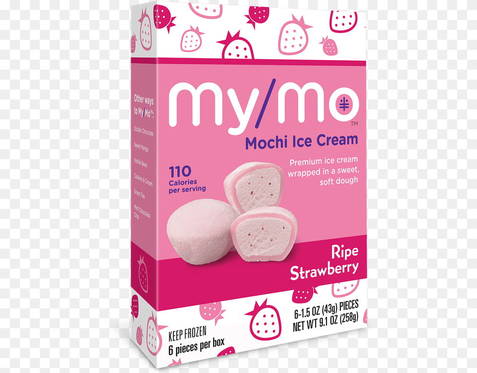 Mochi Ice Cream Vanilla, Food, Sweets Free Transparent Png