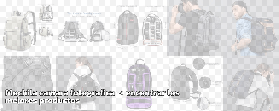 Mochila Camara Fotografica Para 2019 Gt Encontrar Los, Backpack, Bag, Woman, Person Png