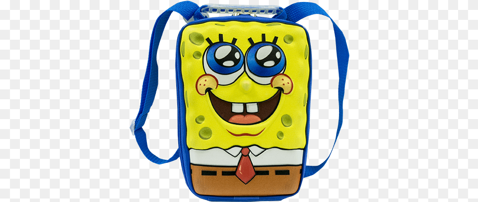 Mochila Com Lancheira 3d Bob Esponja Coral Lancheira Do Bob Esponja, Bag, Backpack, Accessories, Formal Wear Free Transparent Png