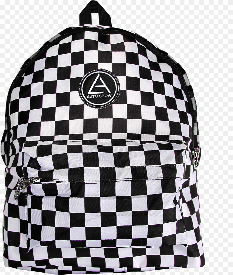 Mochila Xadrez Preto E Branco Sakura Sprayground Backpack, Bag, Accessories, Clothing, Handbag Png Image