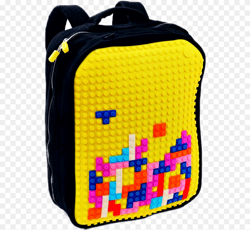 Mochilas Mochila Backpack Tetris Pixel Art Backpack, Bag, Accessories, Handbag, Purse Png