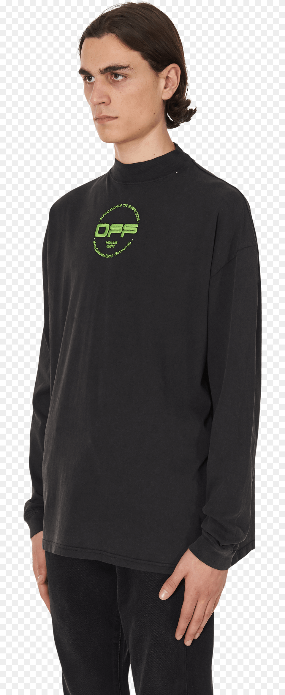 Mock Neck Long Sleeves T Adidas Padded Jacket Dark Green, Long Sleeve, Clothing, Sweatshirt, Fleece Free Png Download