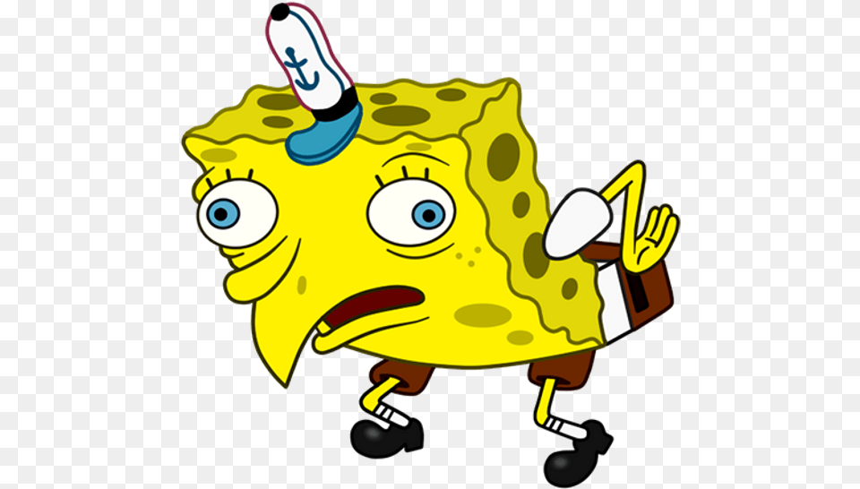 Mocking Spongebob Spongebob Meme Background, Baby, Person Free Transparent Png