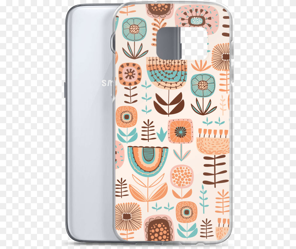 Mockup Case With Phone Default Samsung Galaxy Smartphone, Electronics, Mobile Phone, Pattern Free Png