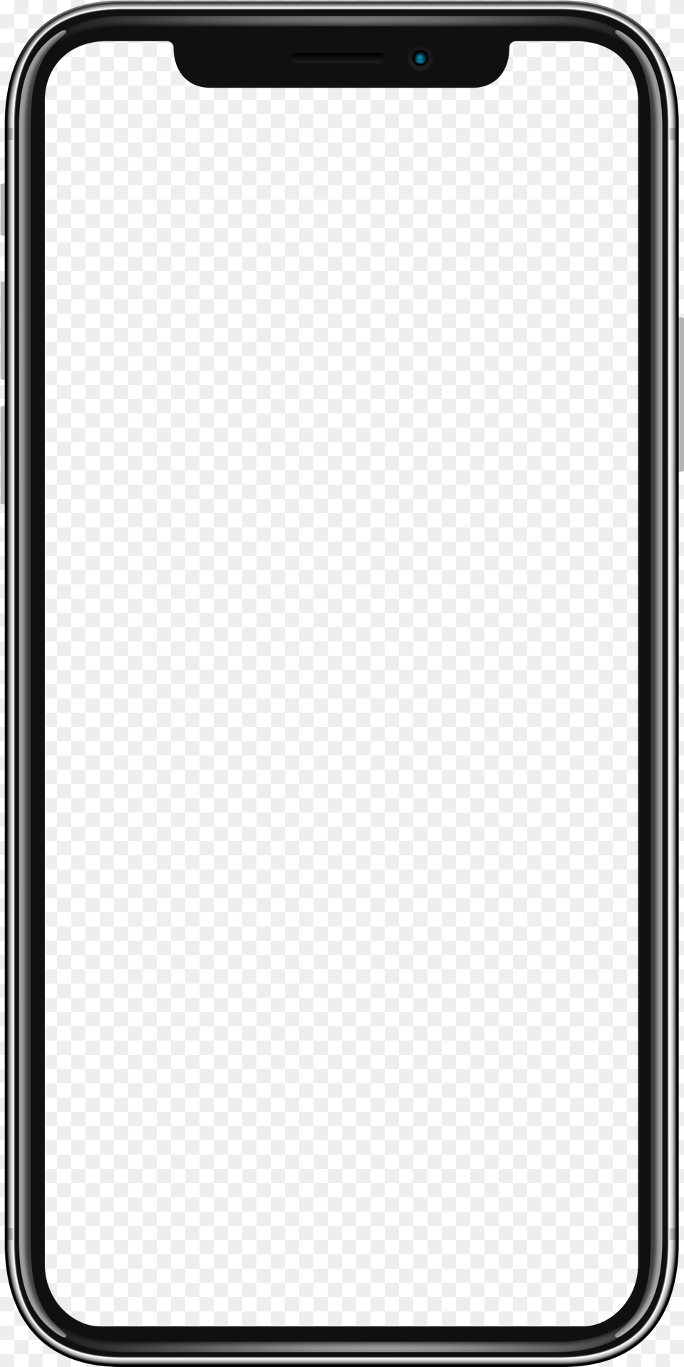 Mockup Iphone X Download Searchpng Iphone X Outline Transparent, Electronics, Mobile Phone, Phone Png Image