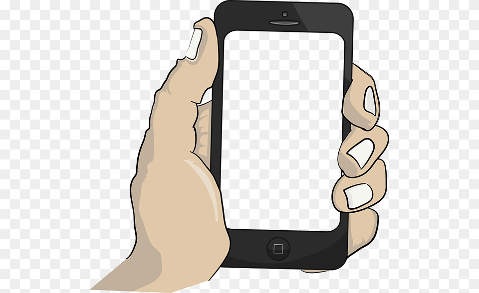Mockup Mobile Phone Accessories Cartoon Hand Holding Phone, Electronics, Mobile Phone, Adult, Female Free Transparent Png