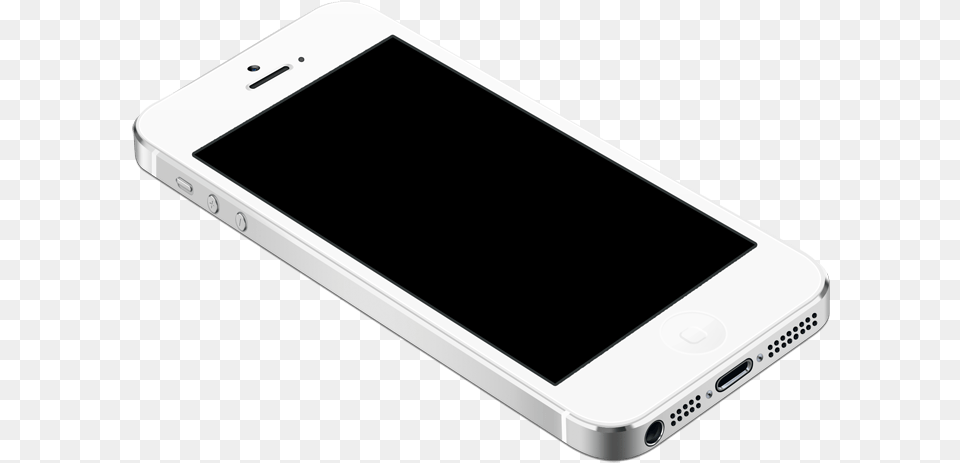 Mockuphone Mobile Phone On Angle, Electronics, Mobile Phone, Iphone Free Transparent Png