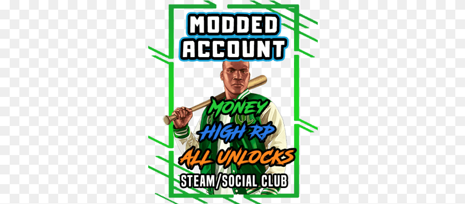 Modded Gta 5 Accounts For Sale 2020 Boost Gta V Modded Account For Sale, People, Person, Adult, Man Free Png Download