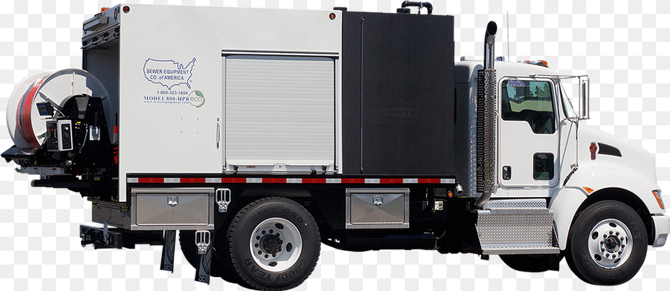Model 800 Sewer Equipment Co, Transportation, Truck, Vehicle, Machine Png Image