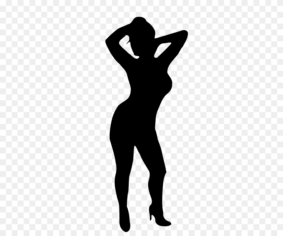 Model Clipart Woman Body, Adult, Female, Person, Silhouette Png Image