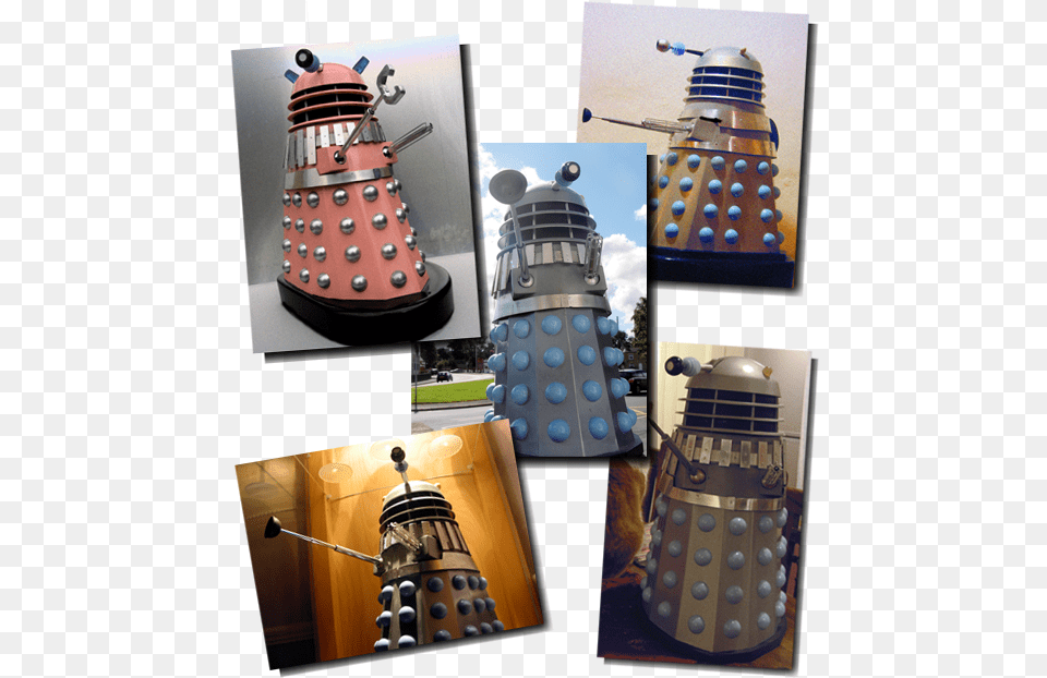 Model Daleks Often Mistaken For Full Size Versions Lighthouse, Art, Collage, Medication, Pill Free Png