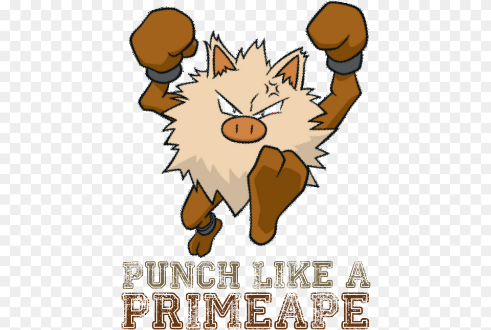 Model Image T Shirt Primeape Dream World, Animal, Cat, Mammal, Pet Free Png