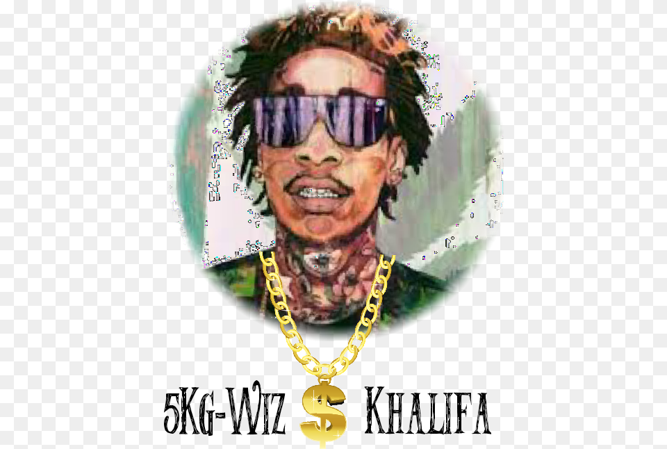 Model Image T Shirt Wiz Khalifa Thug Life, Accessories, Necklace, Jewelry, Photography Free Png