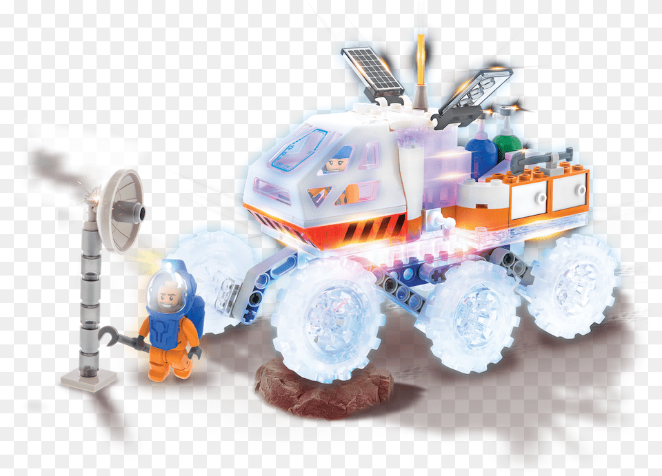 Model Lego Mars Hopper, Machine, Wheel, Baby, Person Png