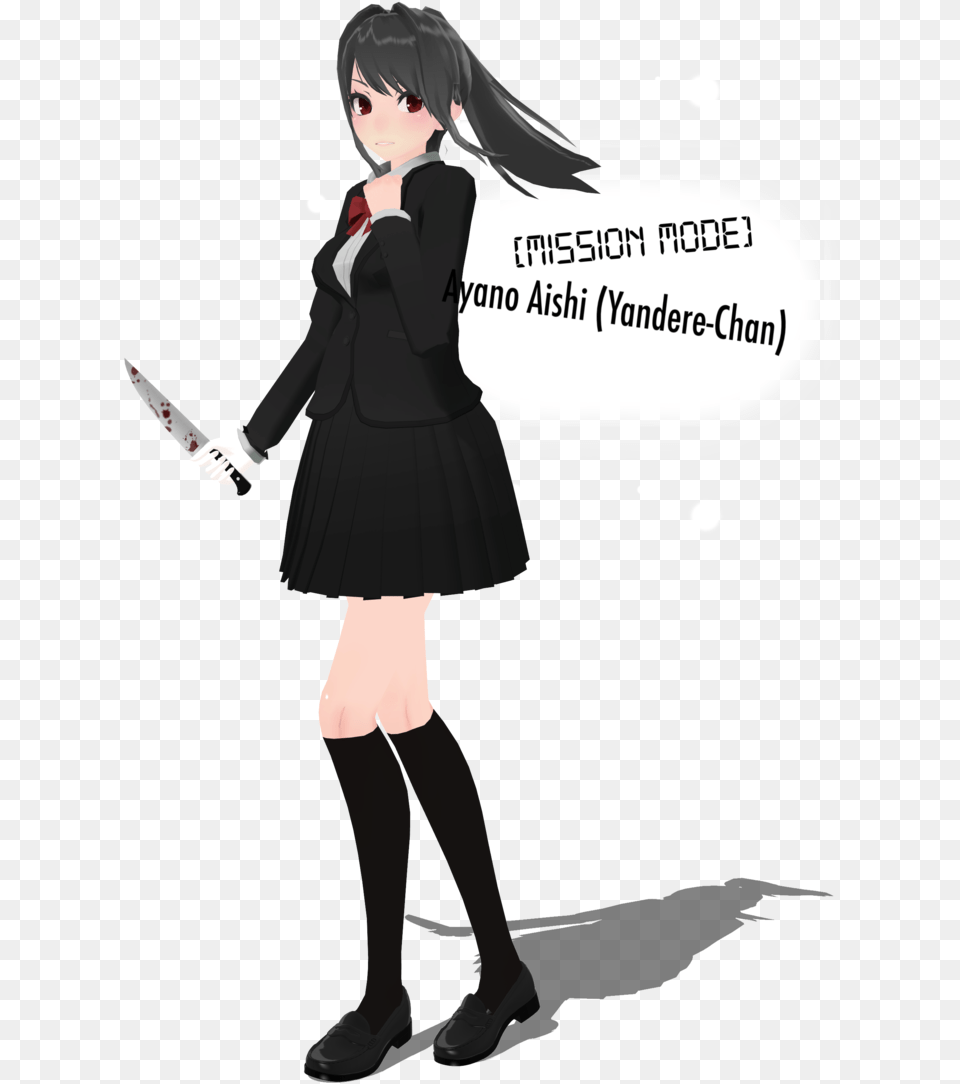 Model Mmd Dl Ayano Aishi, Book, Publication, Comics, Manga Free Transparent Png