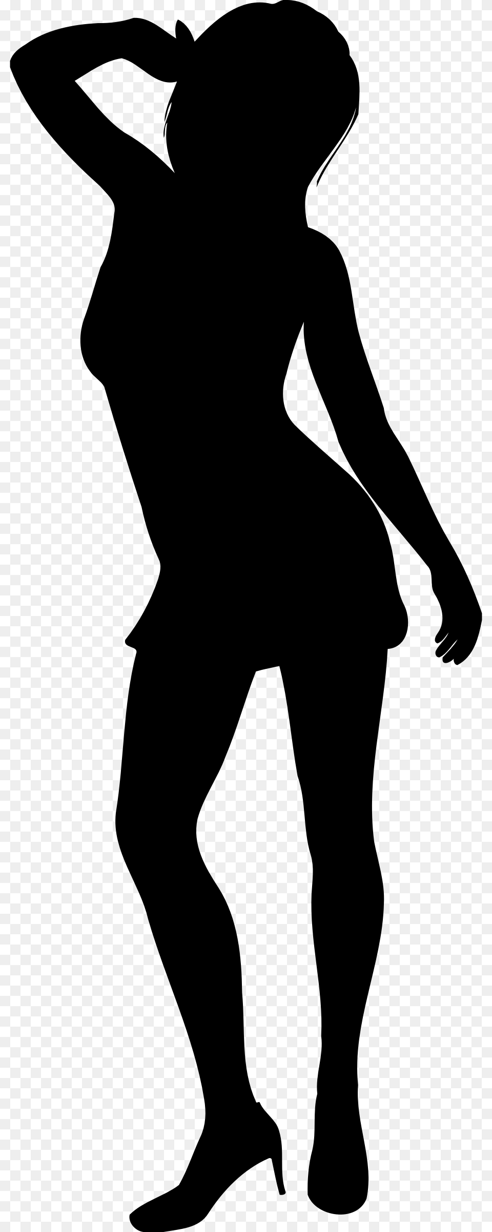 Model Poses Vector, Gray Free Png