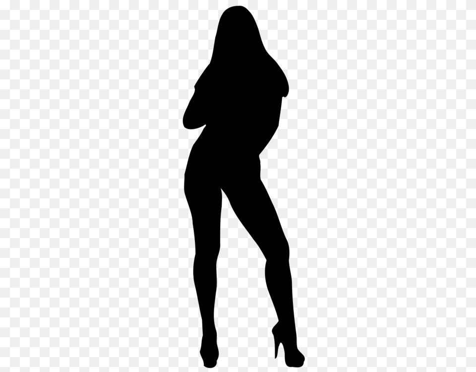 Model Silhouette Computer Icons Mannequin Female, Gray Png