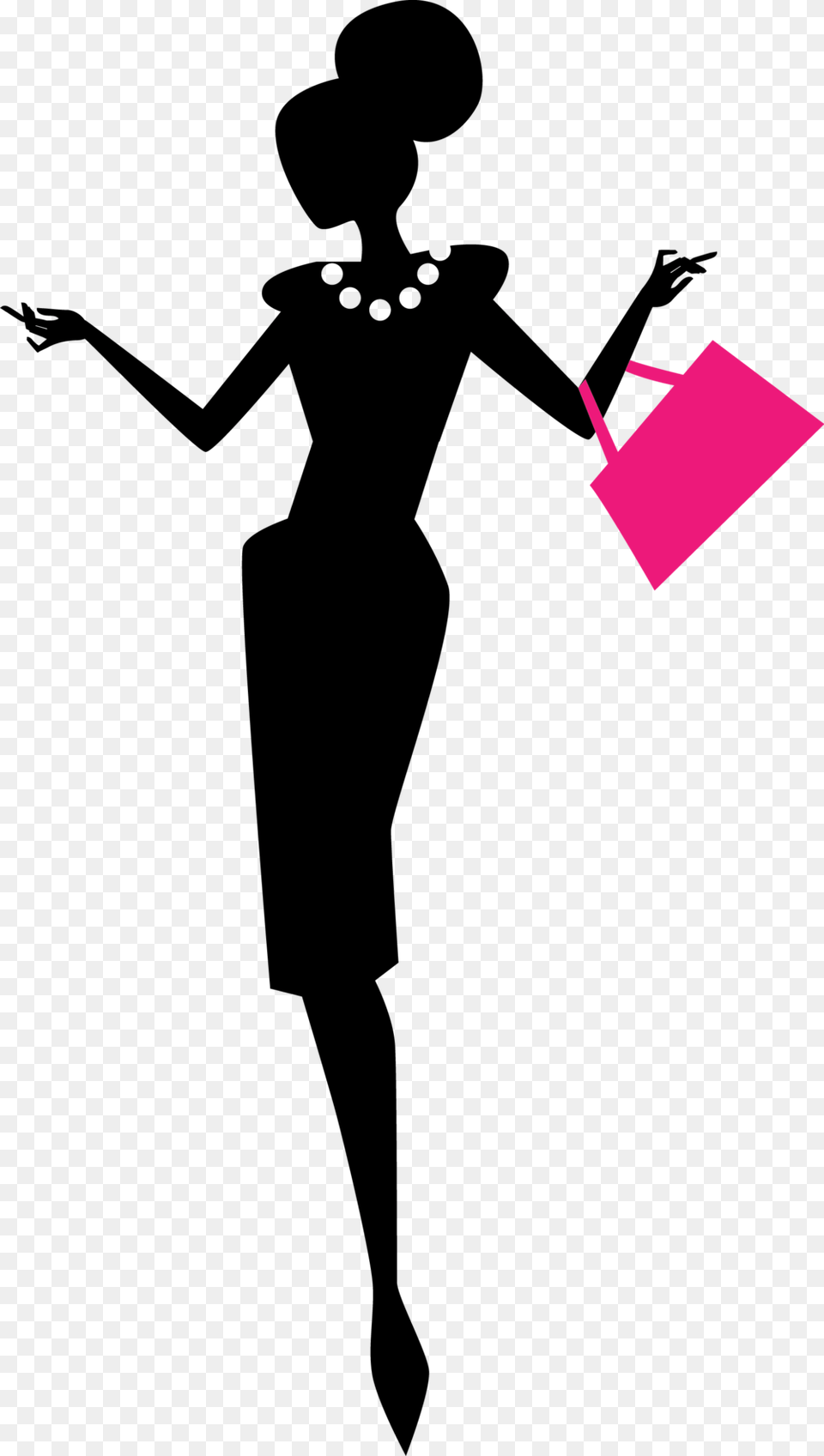 Model Silhouette Silhouette Fashion, Bag, People, Person, Graduation Free Transparent Png